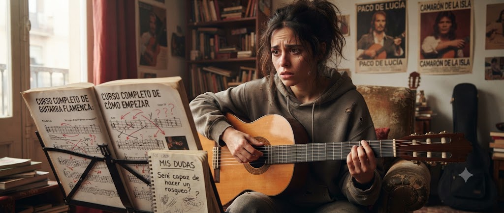 Dudas al aprender a tocar la guitarra