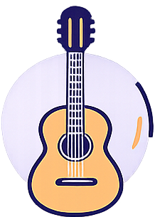 Logo Guitarra clasica 