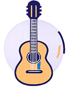 Logo Guitarra flamenca
